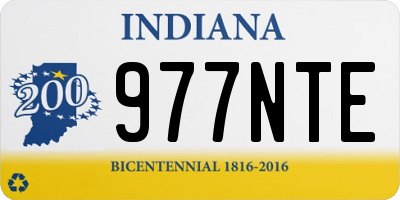 IN license plate 977NTE