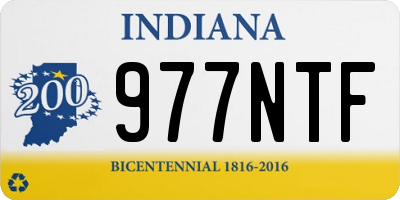 IN license plate 977NTF