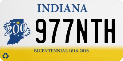 IN license plate 977NTH