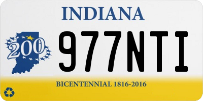IN license plate 977NTI