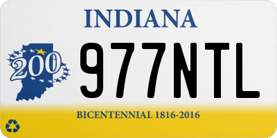 IN license plate 977NTL
