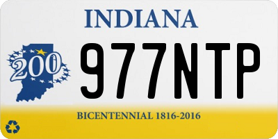 IN license plate 977NTP