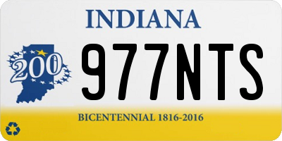IN license plate 977NTS