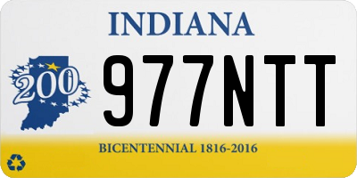 IN license plate 977NTT
