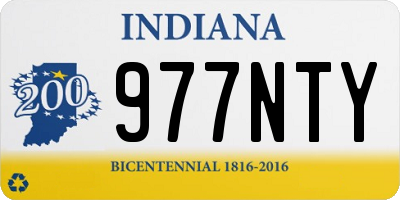 IN license plate 977NTY