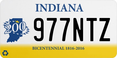 IN license plate 977NTZ