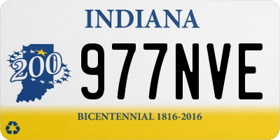 IN license plate 977NVE