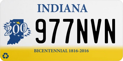 IN license plate 977NVN