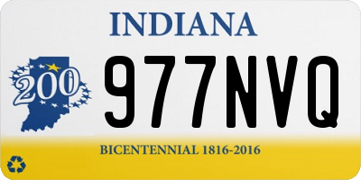 IN license plate 977NVQ