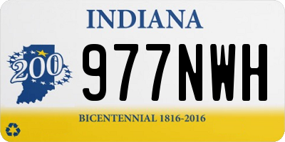 IN license plate 977NWH