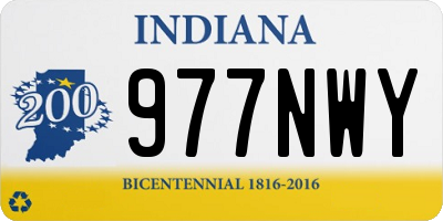 IN license plate 977NWY