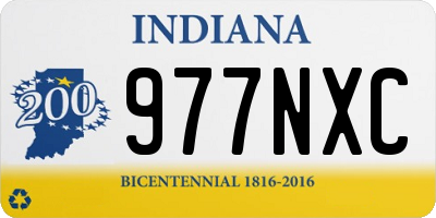IN license plate 977NXC