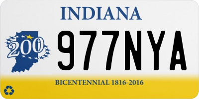 IN license plate 977NYA