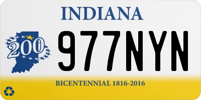 IN license plate 977NYN