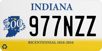 IN license plate 977NZZ