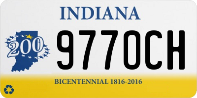 IN license plate 977OCH