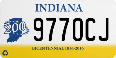 IN license plate 977OCJ