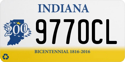 IN license plate 977OCL