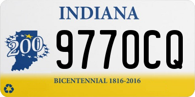 IN license plate 977OCQ