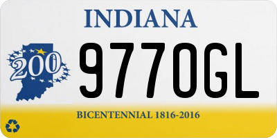 IN license plate 977OGL