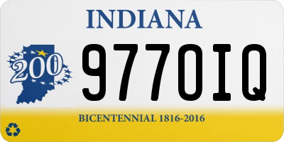 IN license plate 977OIQ