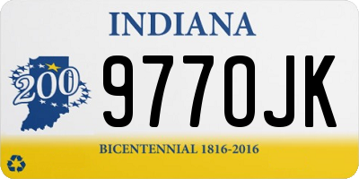 IN license plate 977OJK