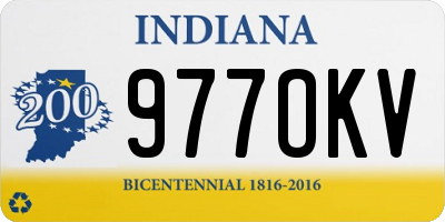 IN license plate 977OKV
