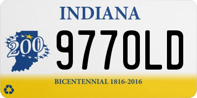 IN license plate 977OLD