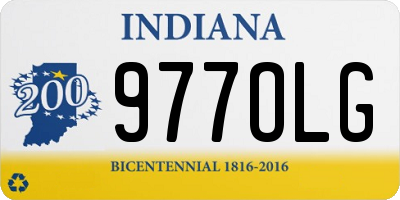 IN license plate 977OLG