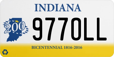 IN license plate 977OLL