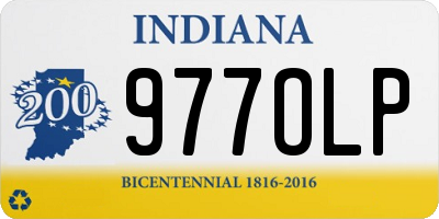 IN license plate 977OLP