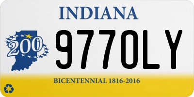 IN license plate 977OLY