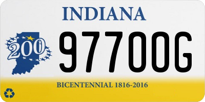 IN license plate 977OOG