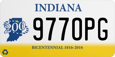 IN license plate 977OPG