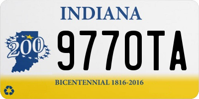 IN license plate 977OTA