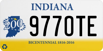 IN license plate 977OTE