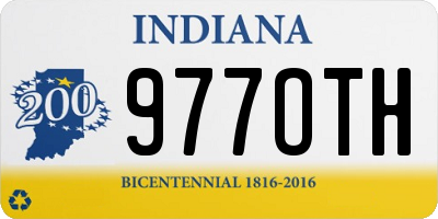 IN license plate 977OTH