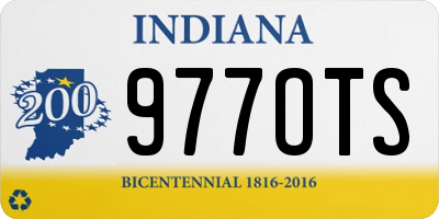 IN license plate 977OTS