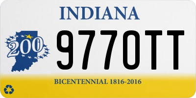 IN license plate 977OTT