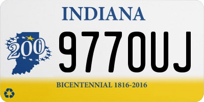 IN license plate 977OUJ