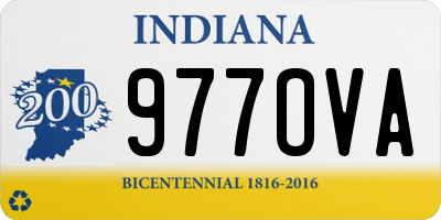 IN license plate 977OVA