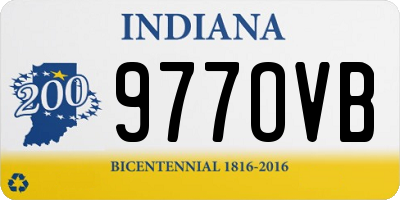 IN license plate 977OVB