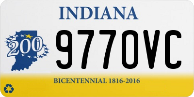 IN license plate 977OVC