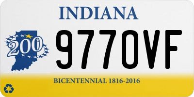 IN license plate 977OVF