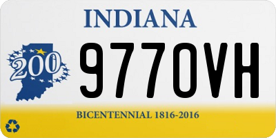 IN license plate 977OVH