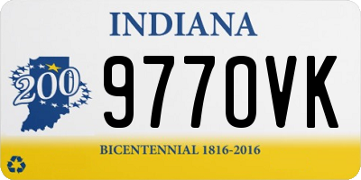 IN license plate 977OVK
