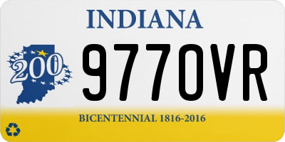 IN license plate 977OVR