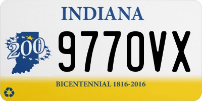 IN license plate 977OVX