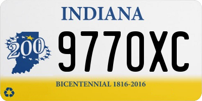 IN license plate 977OXC