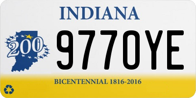IN license plate 977OYE
